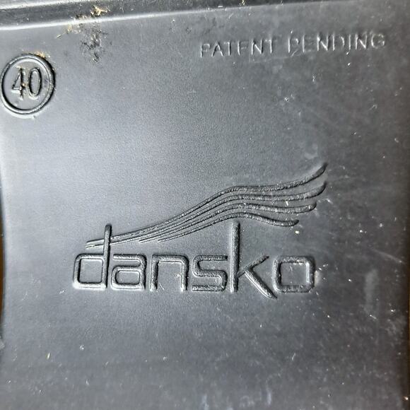 Dansko Women's Black Patent Leather XP Professional Clog Size 40 - Picture 10 of 10